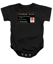 Load image into Gallery viewer, Pandemic Rules 4 - Baby Onesie
