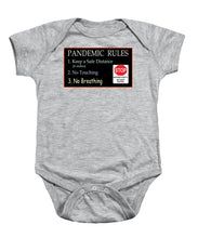 Load image into Gallery viewer, Pandemic Rules 4 - Baby Onesie
