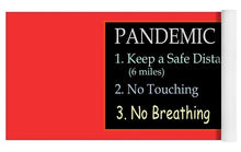 Load image into Gallery viewer, Pandemic Rules 4 - Yoga Mat
