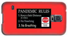 Load image into Gallery viewer, Pandemic Rules 4 - Phone Case
