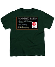 Load image into Gallery viewer, Pandemic Rules 4 - Youth T-Shirt
