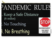 Load image into Gallery viewer, Pandemic Rules 4 - Carry-All Pouch

