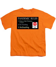 Load image into Gallery viewer, Pandemic Rules 4 - Youth T-Shirt
