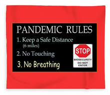 Load image into Gallery viewer, Pandemic Rules 4 - Blanket
