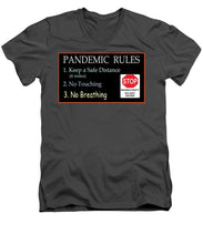 Load image into Gallery viewer, Pandemic Rules 4 - Men's V-Neck T-Shirt
