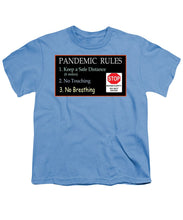Load image into Gallery viewer, Pandemic Rules 4 - Youth T-Shirt
