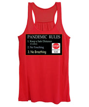 Load image into Gallery viewer, Pandemic Rules 4 - Women's Tank Top
