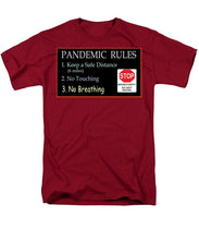 Load image into Gallery viewer, Pandemic Rules 4 - Men's T-Shirt  (Regular Fit)
