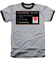 Load image into Gallery viewer, Pandemic Rules 4 - Baseball T-Shirt
