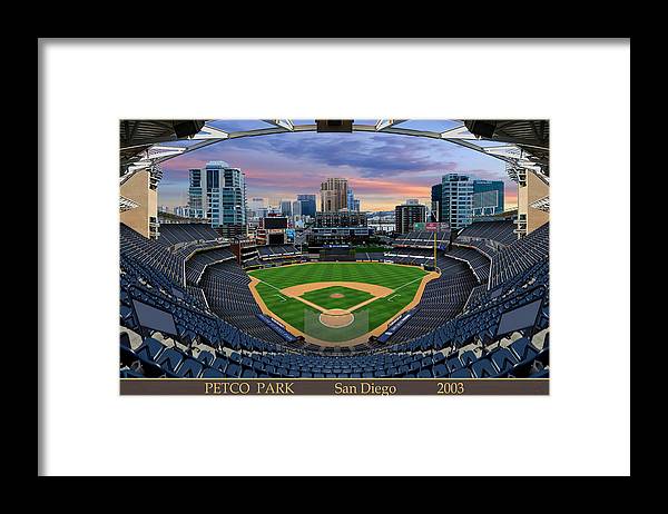 Petco Park 2003 - Framed Print