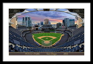 Petco Park 2003 - Framed Print