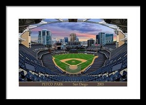 Petco Park 2003 - Framed Print