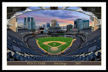 Load image into Gallery viewer, Petco Park 2003 - Framed Print
