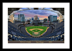 Petco Park 2003 - Framed Print