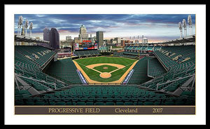 Progressive Field 2007 - Framed Print