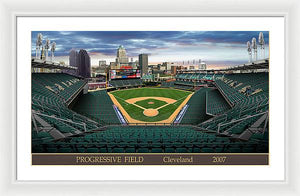 Progressive Field 2007 - Framed Print