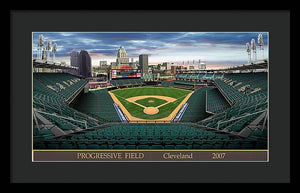 Progressive Field 2007 - Framed Print