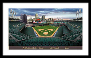 Progressive Field 2007 - Framed Print