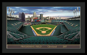 Progressive Field 2007 - Framed Print