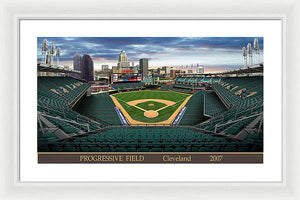 Progressive Field 2007 - Framed Print