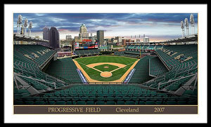 Progressive Field 2007 - Framed Print