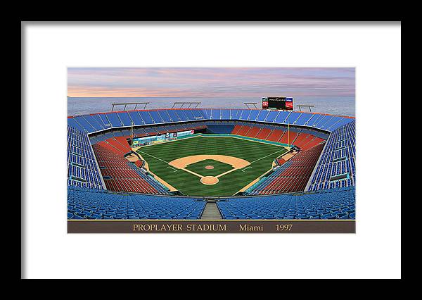 Proplayer Stadium 1997 - Framed Print