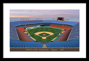 Proplayer Stadium 1997 - Framed Print