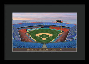 Proplayer Stadium 1997 - Framed Print