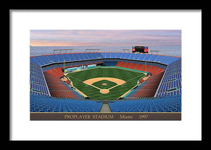 Proplayer Stadium 1997 - Framed Print