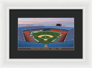 Proplayer Stadium 1997 - Framed Print