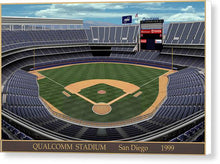 Load image into Gallery viewer, Qualcomm Stadium 1999 - Canvas Print
