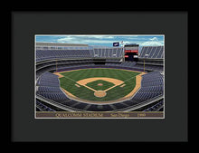 Load image into Gallery viewer, Qualcomm Stadium 1999 - Framed Print
