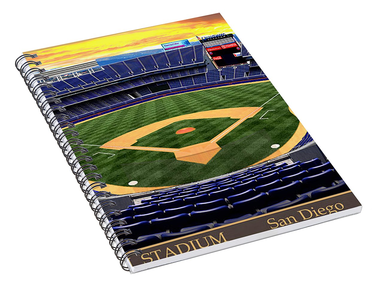 Stadium 1999 Spiral Notebook