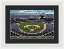 Load image into Gallery viewer, Qualcomm Stadium 1999 - Framed Print
