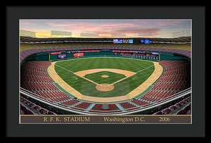 R.F.K. Stadium 2006 - Framed Print