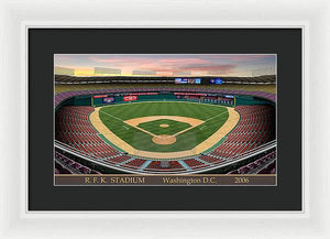 R.F.K. Stadium 2006 - Framed Print