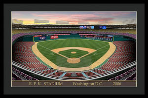 R.F.K. Stadium 2006 - Framed Print