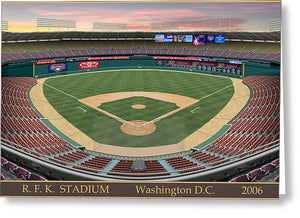 R.f.k. Stadium 2006 - Greeting Card