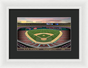 R.F.K. Stadium 2006 - Framed Print