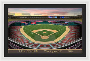 R.F.K. Stadium 2006 - Framed Print