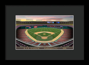 R.F.K. Stadium 2006 - Framed Print