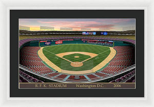 R.F.K. Stadium 2006 - Framed Print