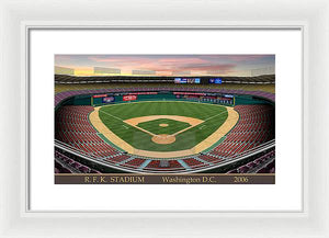 R.F.K. Stadium 2006 - Framed Print