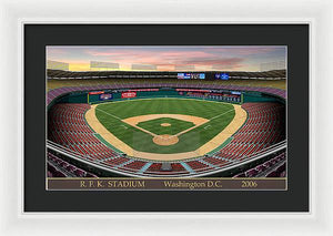 R.F.K. Stadium 2006 - Framed Print