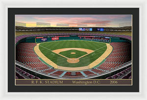 R.F.K. Stadium 2006 - Framed Print