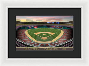 R.F.K. Stadium 2006 - Framed Print