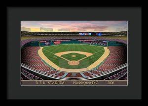 R.F.K. Stadium 2006 - Framed Print