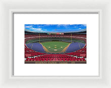 Load image into Gallery viewer, Riverfront Stadium 1970 - Framed Print
