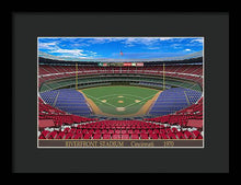 Load image into Gallery viewer, Riverfront Stadium 1970 - Framed Print
