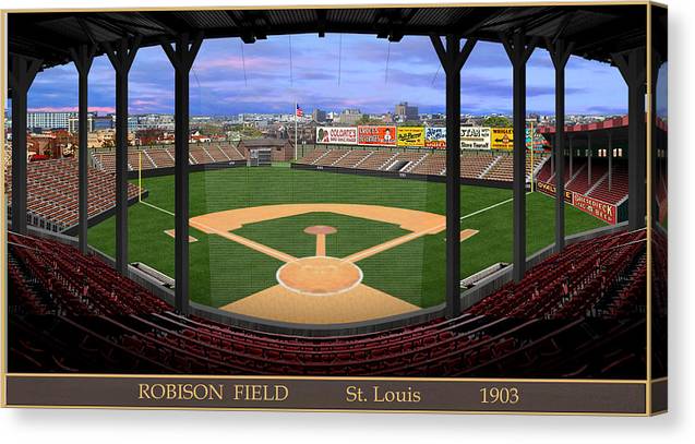 Robison Field 1902 - Canvas Print